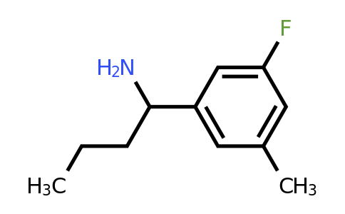1270409-76-1 | 1-(3-Fluoro-5-methylphenyl)butan-1-amine