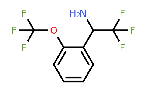 1270440-28-2 | 2,2,2-Trifluoro-1-(2-(trifluoromethoxy)phenyl)ethanamine
