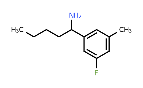 1270472-02-0 | 1-(3-Fluoro-5-methylphenyl)pentan-1-amine