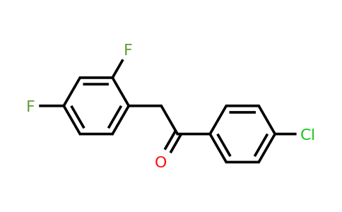 1271611-27-8 | 1-(4-Chlorophenyl)-2-(2,4-difluorophenyl)ethanone