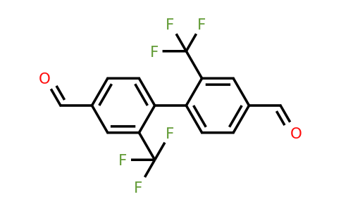 1271813-32-1 | 2,2'-Bis(trifluoromethyl)-[1,1'-biphenyl]-4,4'-dicarbaldehyde