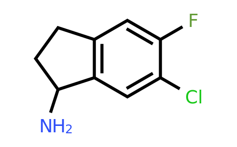 1273611-04-3 | 6-Chloro-5-fluoro-2,3-dihydro-1H-inden-1-amine