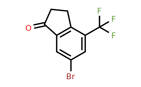 1273655-84-7 | 6-Bromo-4-(trifluoromethyl)-2,3-dihydro-1H-inden-1-one