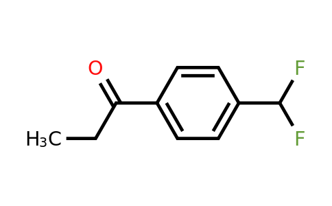 1274904-07-2 | 1-(4-(Difluoromethyl)phenyl)propan-1-one