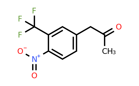 1274920-69-2 | 1-(4-Nitro-3-(trifluoromethyl)phenyl)propan-2-one