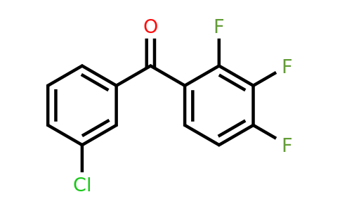 1275870-49-9 | (3-Chlorophenyl)(2,3,4-trifluorophenyl)methanone