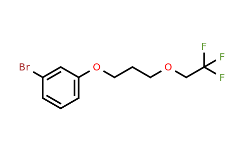 1275997-93-7 | 1-Bromo-3-(3-(2,2,2-trifluoroethoxy)propoxy)benzene