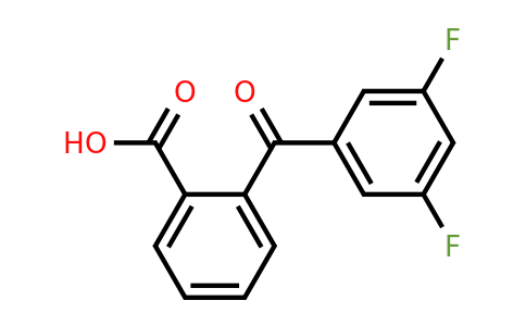 1276024-26-0 | 2-(3,5-Difluorobenzoyl)benzoic acid