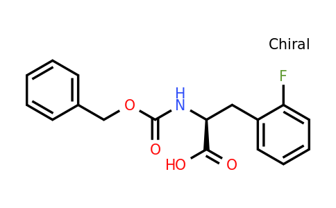 127862-88-8 | (S)-2-(((Benzyloxy)carbonyl)amino)-3-(2-fluorophenyl)propanoic acid