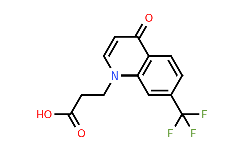 3-(4-Oxo-7-(trifluoromethyl)quinolin-1(4H)-yl)propanoic acid