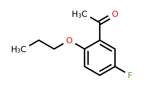 127980-12-5 | 1-(5-Fluoro-2-propoxyphenyl)ethanone