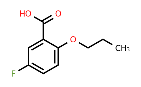 127980-13-6 | 5-Fluoro-2-propoxybenzoic acid