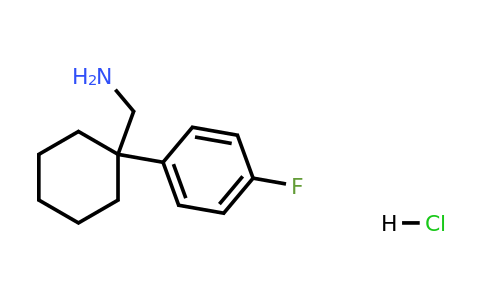 1279868-73-3 | (1-(4-Fluorophenyl)cyclohexyl)methanaminehydrochloride