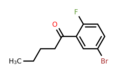 1280786-93-7 | 1-(5-Bromo-2-fluorophenyl)pentan-1-one