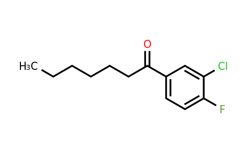 1281500-01-3 | 1-(3-Chloro-4-fluorophenyl)heptan-1-one