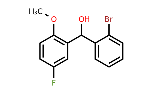 1282562-63-3 | (2-Bromophenyl)(5-fluoro-2-methoxyphenyl)methanol