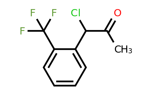 1283311-59-0 | 1-Chloro-1-(2-(trifluoromethyl)phenyl)propan-2-one