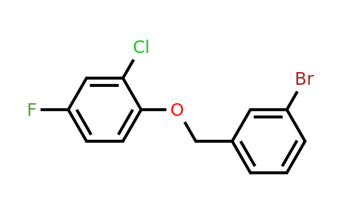 1283647-69-7 | 1-((3-Bromobenzyl)oxy)-2-chloro-4-fluorobenzene
