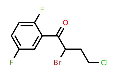 1284437-05-3 | 2-Bromo-4-chloro-1-(2,5-difluorophenyl)butan-1-one