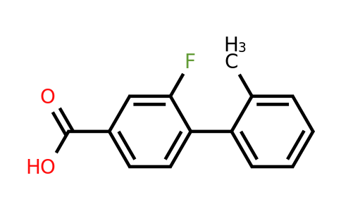 1284813-06-4 | 3-Fluoro-4-(2-methylphenyl)benzoic acid