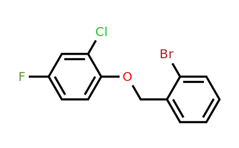 1285225-15-1 | 1-((2-Bromobenzyl)oxy)-2-chloro-4-fluorobenzene