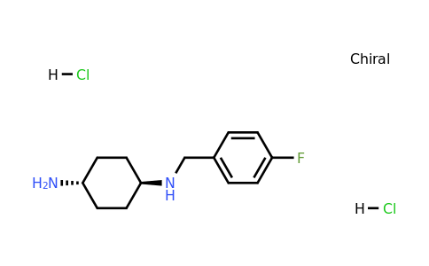 1286265-53-9 | trans-N1-(4-Fluorobenzyl)cyclohexane-1,4-diamine dihydrochloride