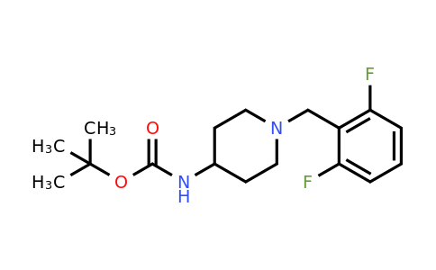 1286272-65-8 | tert-Butyl (1-(2,6-difluorobenzyl)piperidin-4-yl)carbamate