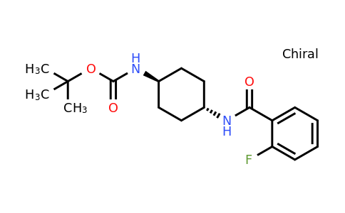 1286273-43-5 | tert-Butyl (trans-4-(2-fluorobenzamido)cyclohexyl)carbamate