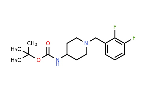 tert-Butyl (1-(2,3-difluorobenzyl)piperidin-4-yl)carbamate