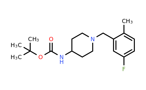 tert-Butyl (1-(5-fluoro-2-methylbenzyl)piperidin-4-yl)carbamate