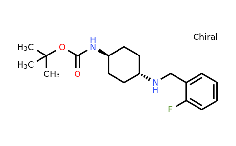 1286275-00-0 | tert-Butyl (trans-4-((2-fluorobenzyl)amino)cyclohexyl)carbamate