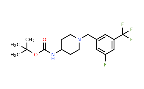 1286275-20-4 | tert-Butyl (1-(3-fluoro-5-(trifluoromethyl)benzyl)piperidin-4-yl)carbamate