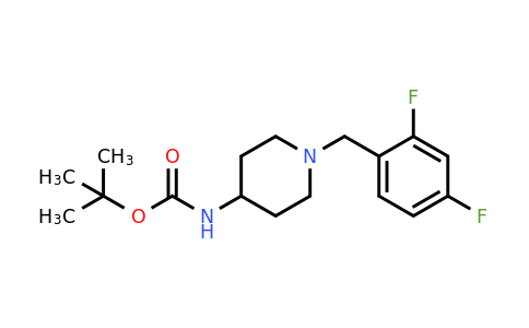 1286275-49-7 | tert-Butyl (1-(2,4-difluorobenzyl)piperidin-4-yl)carbamate