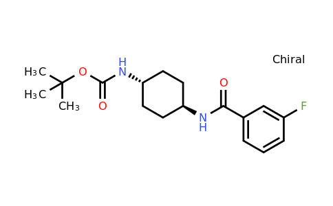 1286275-52-2 | tert-Butyl (trans-4-(3-fluorobenzamido)cyclohexyl)carbamate