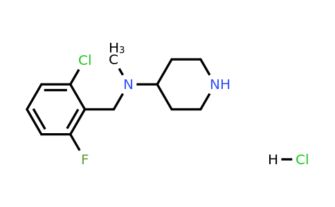 1289386-30-6 | N-(2-Chloro-6-fluorobenzyl)-N-methylpiperidin-4-amine hydrochloride