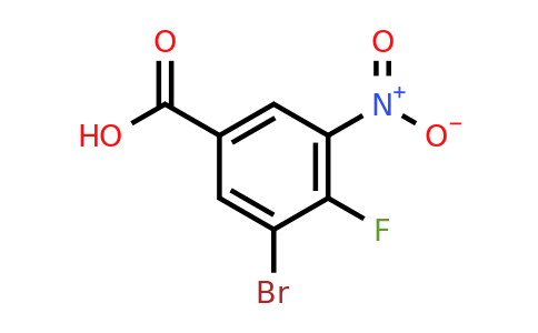 1290117-21-3 | 3-Bromo-4-fluoro-5-nitrobenzoic acid