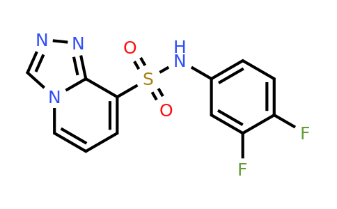 1291486-52-6 | N-(3,4-difluorophenyl)-[1,2,4]triazolo[4,3-a]pyridine-8-sulfonamide