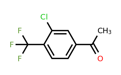 129322-80-1 | 1-(3-Chloro-4-(trifluoromethyl)phenyl)ethanone