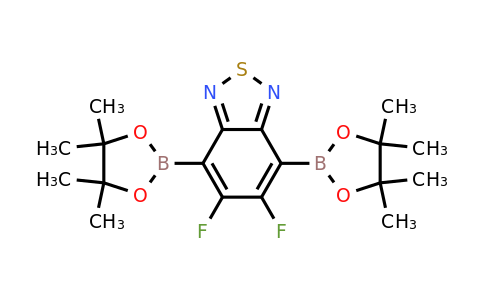 1295502-63-4 | 5,6-Difluoro-4,7-bis(4,4,5,5-tetramethyl-1,3,2-dioxaborolan-2-yl)benzo[c][1,2,5]thiadiazole