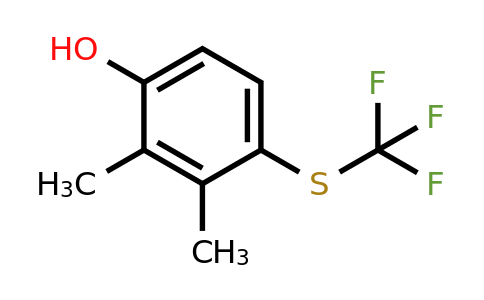 129644-70-8 | 2,3-Dimethyl-4-((trifluoromethyl)thio)phenol