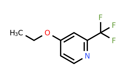1297137-82-6 | 4-Ethoxy-2-(trifluoromethyl)pyridine