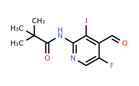 1299607-38-7 | N-(5-Fluoro-4-formyl-3-iodopyridin-2-yl)pivalamide
