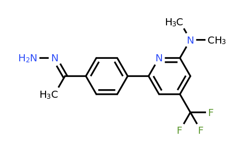 1300019-70-8 | Dimethyl-{6-[4-(methyl-hydrazonomethyl)-phenyl]-4-trifluoromethyl-pyridin-2-yl}-amine