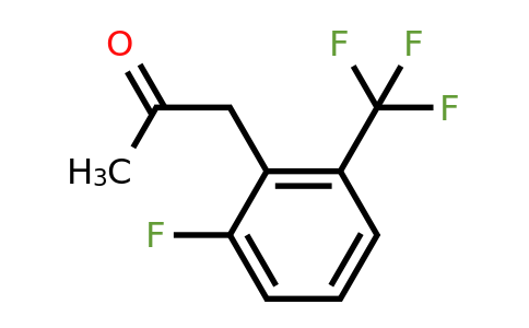 1305324-13-3 | 1-(2-Fluoro-6-(trifluoromethyl)phenyl)propan-2-one