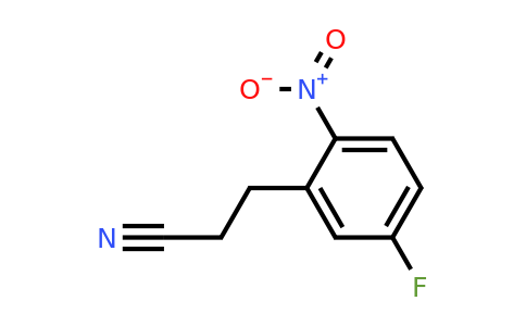 1306034-12-7 | 5-Fluoro-2-nitrophenylpropanenitrile