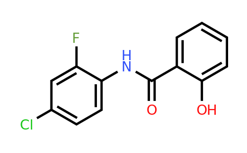 1308631-40-4 | N-(4-Chloro-2-fluorophenyl)-2-hydroxybenzamide