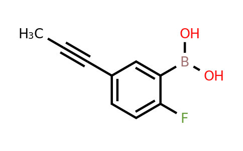 1309568-14-6 | (2-Fluoro-5-(prop-1-yn-1-yl)phenyl)boronic acid
