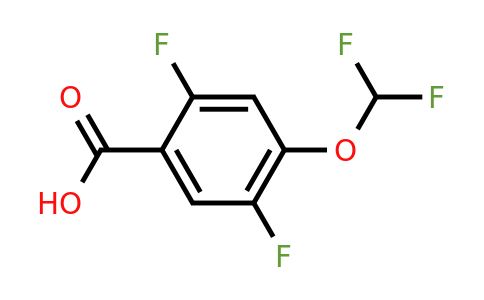 1309597-33-8 | 2,5-Difluoro-4-(difluoromethoxy)benzoic acid