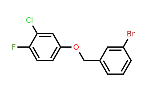 1309932-78-2 | 4-((3-Bromobenzyl)oxy)-2-chloro-1-fluorobenzene