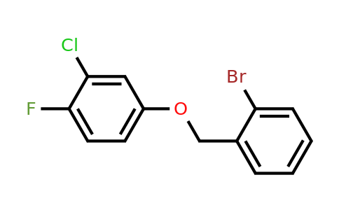 1309933-82-1 | 4-((2-Bromobenzyl)oxy)-2-chloro-1-fluorobenzene